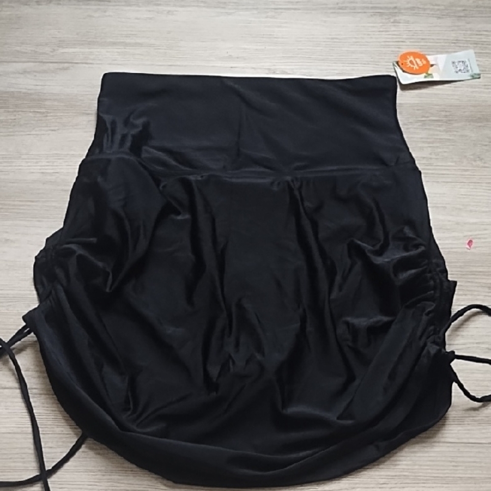 Elegant Black Women's Swim Skirt